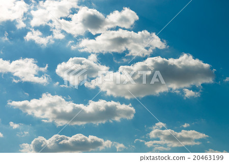 Beautiful bright sky blue background. 20463199