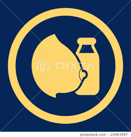 Mother Milk Rounded Vector Icon Mother Milk Rounded Vector Icon 20463997