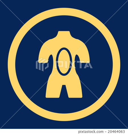 Anatomy Rounded Vector Icon Anatomy Rounded Vector Icon 20464063