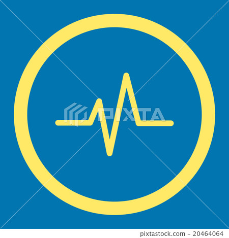 Pulse Rounded Vector Icon Pulse Rounded Vector Icon 20464064