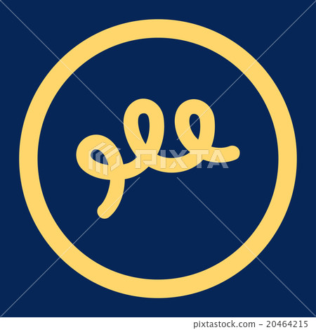 Spiral Bacillus Rounded Vector Icon Spiral Bacillus Rounded Vector Icon 20464215