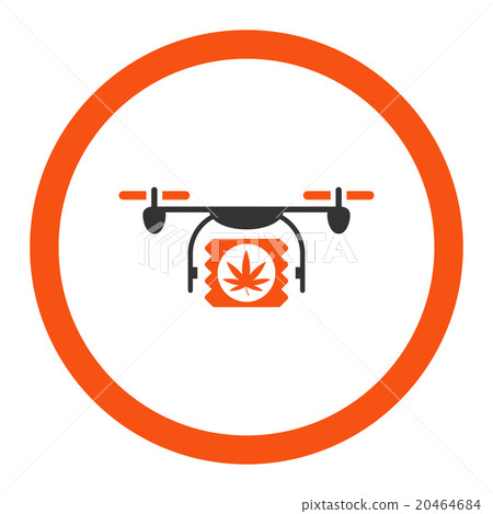 Drugs Drone Shipment Rounded Vector Icon Drugs Drone Shipment Rounded Vector Icon 20464684