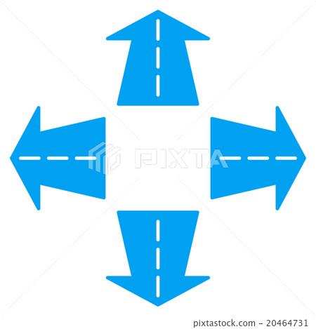 Road Directions Icon 20464731