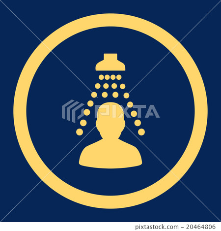 Patient Disinfection Rounded Vector Icon Patient Disinfection Rounded Vector Icon 20464806