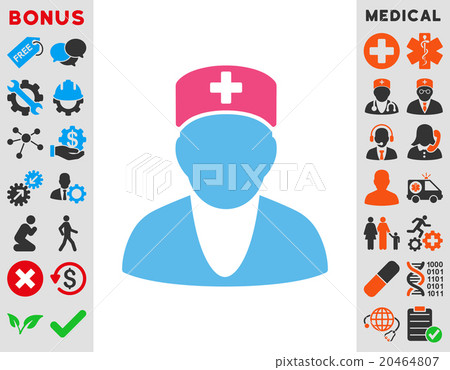 Medic Flat Icon Medic Flat Icon 20464807