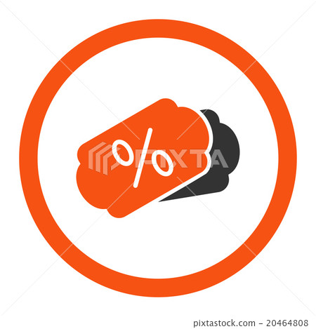 Discount Coupons Rounded Vector Icon Discount Coupons Rounded Vector Icon 20464808