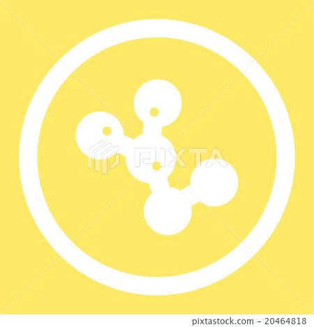 Microbes Colony Rounded Vector Icon Microbes Colony Rounded Vector Icon 20464818
