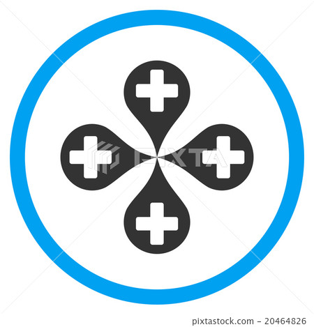 Hospital Map Markers Icon Hospital Map Markers Icon 20464826