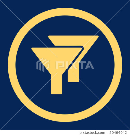 Filters Rounded Vector Icon - Stock Illustration [20464942] - PIXTA