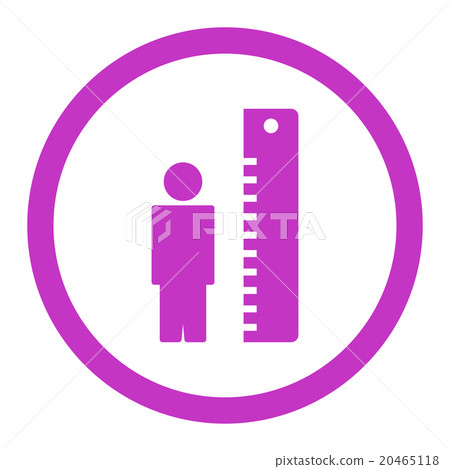 Height Meter Rounded Vector Icon 20465118