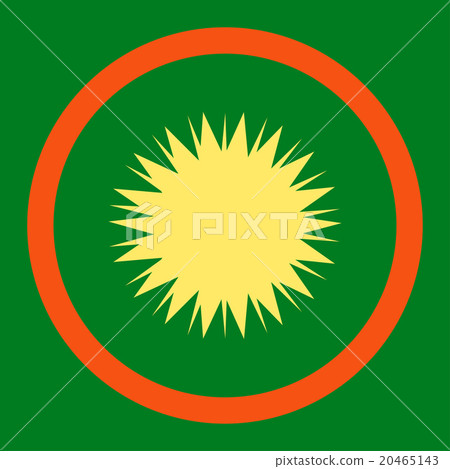 Microbe Spore Rounded Vector Icon 20465143