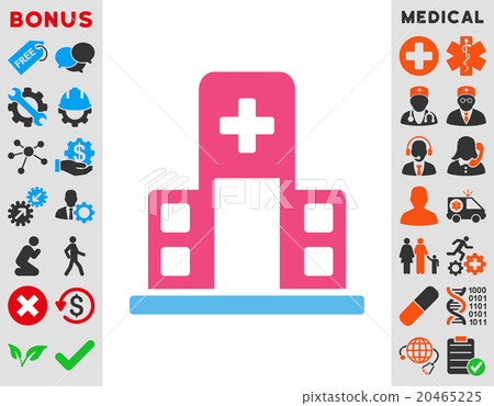 Hospital Building Icon 20465225