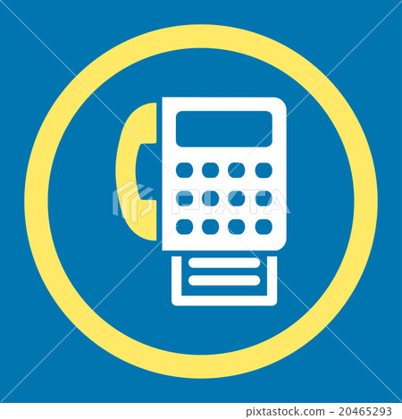 Fax Rounded Vector Icon 20465293