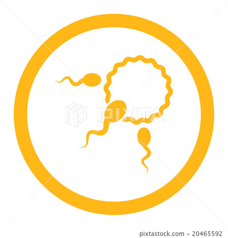 Fertilization Rounded Vector Icon - Stock Illustration [20465592] - PIXTA
