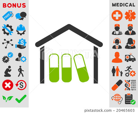 Drugs Garage Icon Drugs Garage Icon 20465603