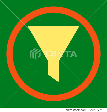 Filter Rounded Vector Icon Filter Rounded Vector Icon 20465748