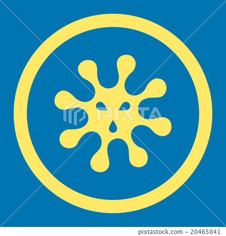 Virus Rounded Vector Icon Virus Rounded Vector Icon 20465841