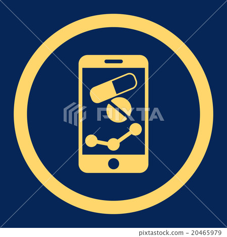 Pharmacy Online Report Rounded Vector Icon Pharmacy Online Report Rounded Vector Icon 20465979