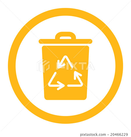 Trash Can Rounded Vector Icon Trash Can Rounded Vector Icon 20466229