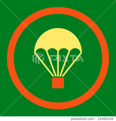 Parachute Rounded Vector Icon 20466308