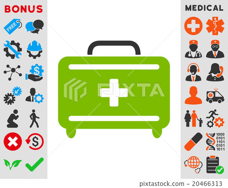 First Aid Toolkit Icon First Aid Toolkit Icon 20466313