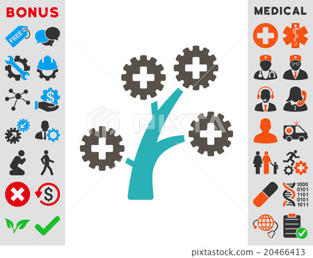 Medical Technology Tree Icon 20466413
