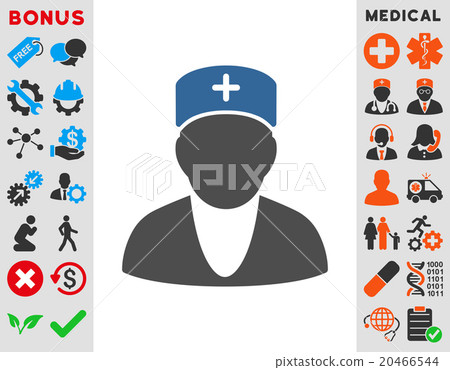 Doctor Flat Icon 20466544