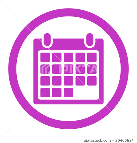 Calendar Appointment Rounded Vector Icon 20466684