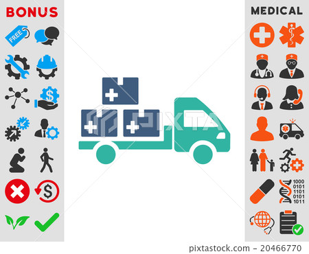 Medication Delivery Icon Medication Delivery Icon 20466770