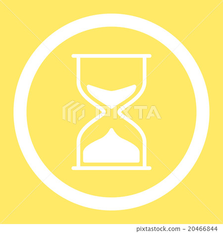 Hourglass Rounded Vector Icon Hourglass Rounded Vector Icon 20466844