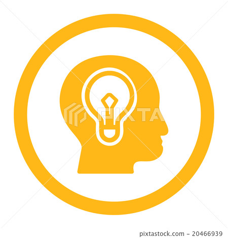 Idea Rounded Vector Icon Idea Rounded Vector Icon 20466939