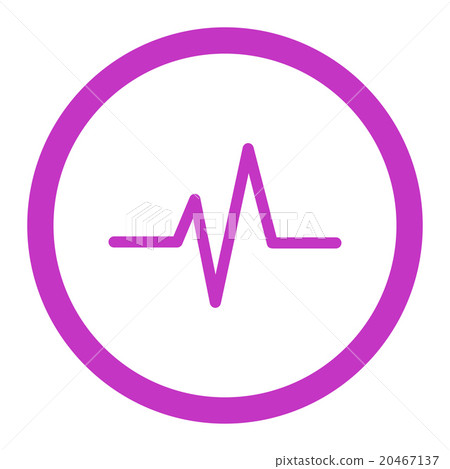 Pulse Rounded Vector Icon 20467137