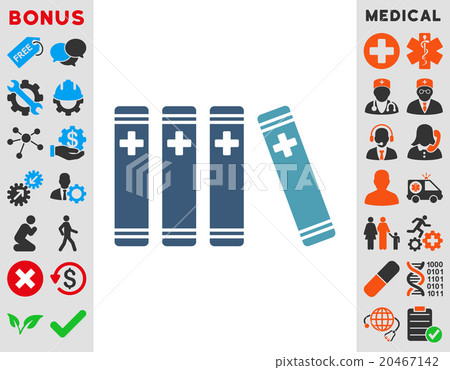 Medical Books Icon 20467142