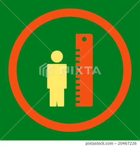 Height Meter Rounded Vector Icon 20467226