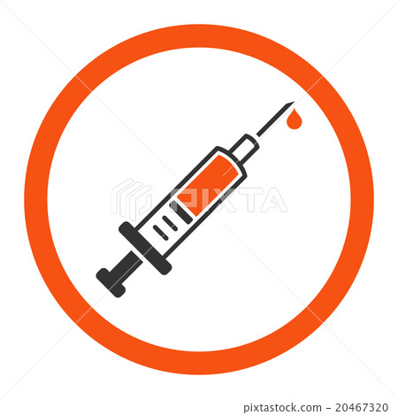 Vaccination Rounded Vector Icon 20467320