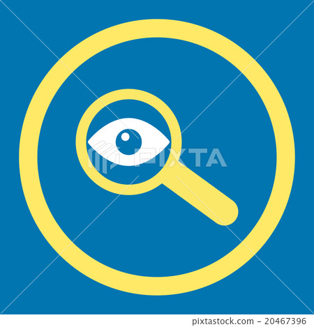 Investigate Rounded Vector Icon 20467396