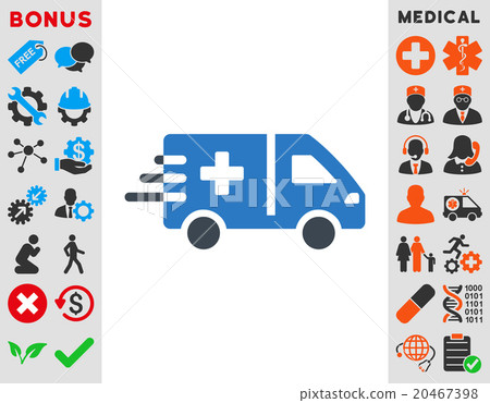 Emergency Car Icon Emergency Car Icon 20467398