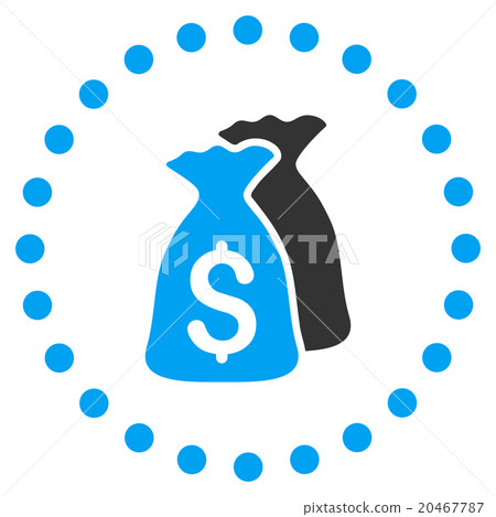 Money Bags Icon 20467787