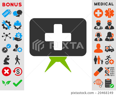 Health Care Presentation Icon 20468149