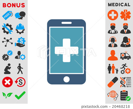 Mobile Medicine Icon Mobile Medicine Icon 20468218