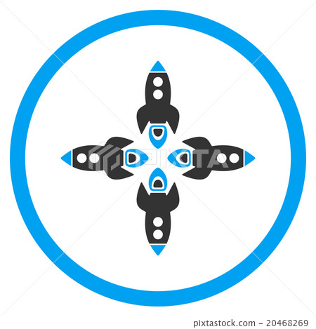 Rockets Flat Icon Rockets Flat Icon 20468269