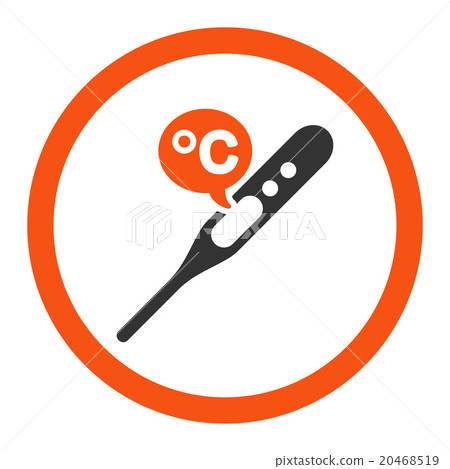 Celsius Temperature Rounded Vector Icon Celsius Temperature Rounded Vector Icon 20468519
