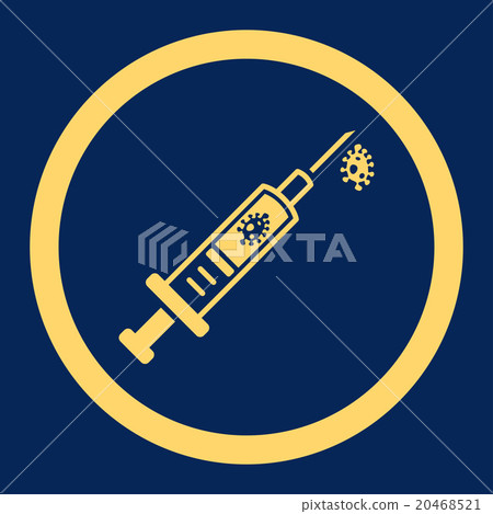Infection Injection Rounded Vector Icon Infection Injection Rounded Vector Icon 20468521