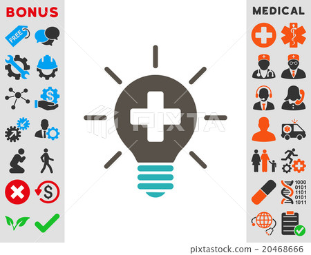 Medical Lamp Icon 20468666