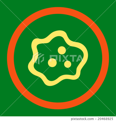 Amoeba Rounded Vector Icon 20468925