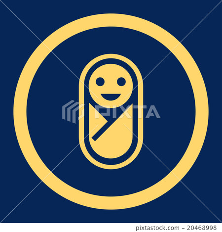 Infant Rounded Vector Icon 20468998