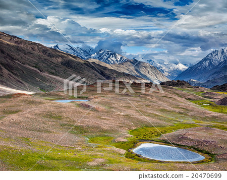 Small lake in Himalayas Small lake in Himalayas 20470699