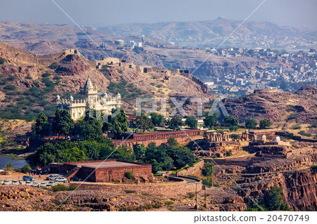 Jaswanth Thada mausoleum, Rajasthan, India 20470749