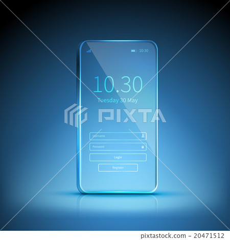 Transparent Smartphone Image 20471512