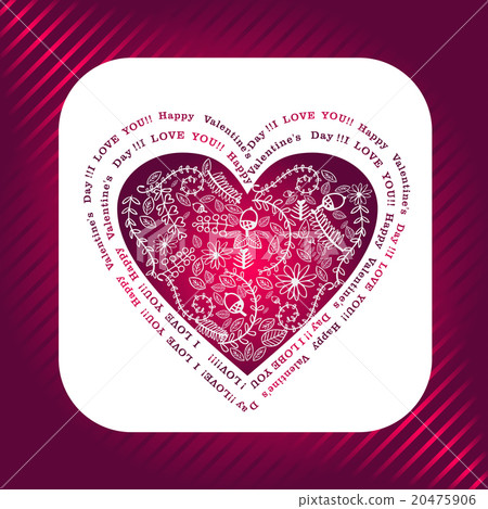情人節卡片 情人節卡片 20475906